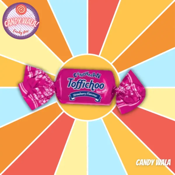 candyman toffeechoo Strawberry Soft Pink Candy- Candywala Store